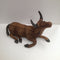 Carved Timber Cow - Small
